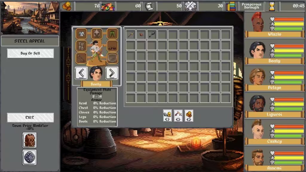 Characters Hub
